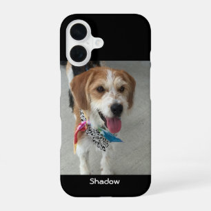Coque iPhone 16 Photo d'animal de compagnie ou photo d'enfant & no
