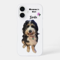 Photo de chien Bernedoodle fantaisiste Fille à mam