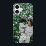 Coque iPhone 16 Photo et texte personnalisés<br><div class="desc">Faire une photo personnalisée amour coeur gardien de coeur de cas de Ricaso - ajouter vos propres photos et texte - photo gardienne cadeaux</div>