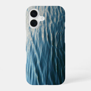 Coque iPhone 16 Photographie abstraite de la nature : nuances d'ea