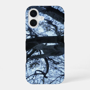 Coque iPhone 16 Photographie de la silhouette d'arbre