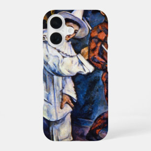 Coque iPhone 16 Pierrot et Arlequin, Mardi Gras par Paul Cezanne