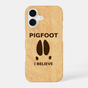 Coque iPhone 16 Pigfoot - Je crois
