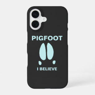 Coque iPhone 16 Pigfoot - Je crois