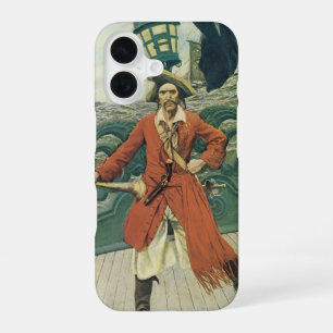 Coque iPhone 16 Pirates d'antan, Capitaine Keitt par Howard Pyle
