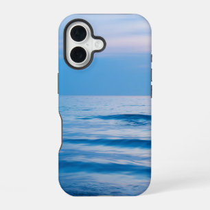 Coque iPhone 16 Plage ciel mer bleu