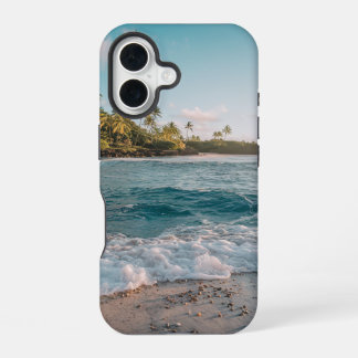 Coque iPhone 16 plage de tahiti