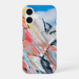 Coque iPhone 16 planète graffiti
