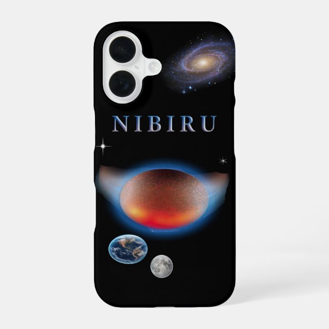 Coque iPhone 16 Planète X Nibiru (Verso)