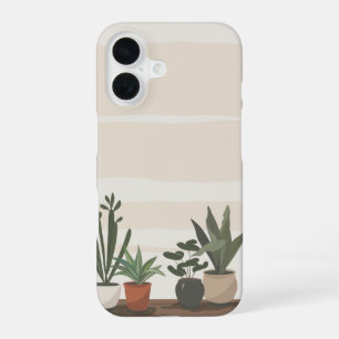 Coque iPhone 16 Plantes d'intérieur