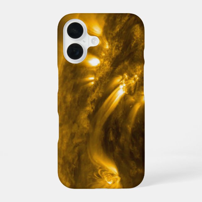 Coque iPhone 16 Plasma solaire (Verso)