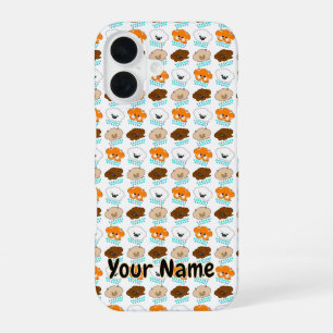 Coque iPhone 16 Pleuvant des Chats et des Chiens -
