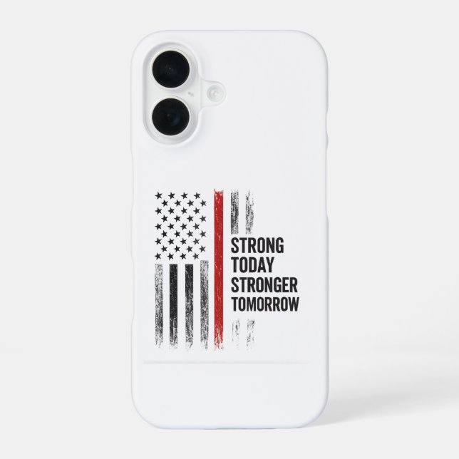 Coque iPhone 16 Plus fort demain (Verso)