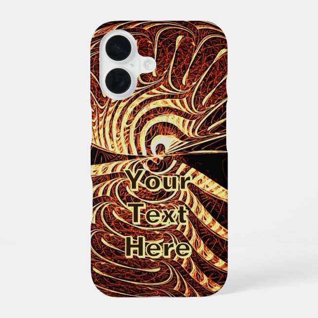 Coque iPhone 16 Poisson-tigre (Verso)