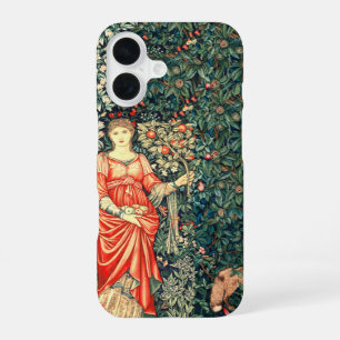 COQUE iPhone 16 POMONA TENANT DES FRUITS EN VERDURE, ANIMAUX FORES
