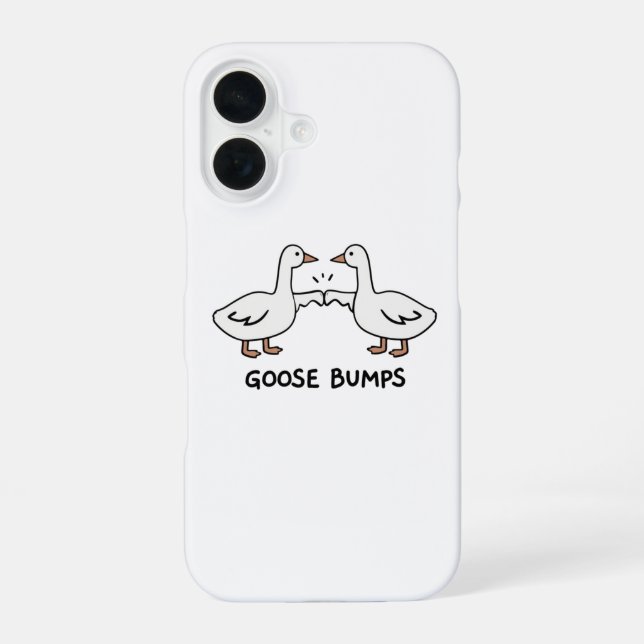 Coque iPhone 16 Pompe à oie  (Verso)