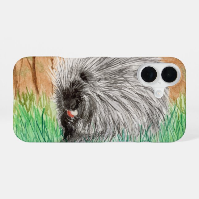 Coque iPhone 16 Porcupine (Verso Horizontal)