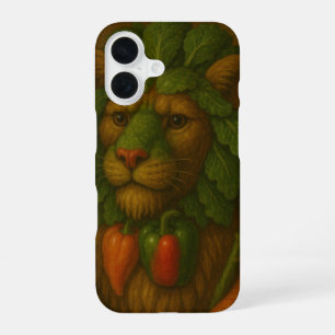 Coque iPhone 16 Portrait de Lion Renaissance