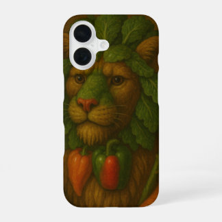 Coque iPhone 16 Portrait de Lion Renaissance