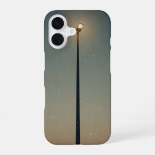 Coque iPhone 16 Poteau d'éclairage public vintage