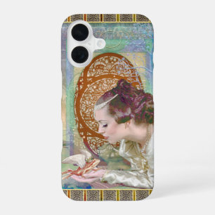 Coque iPhone 16 Princesse et Grenouille Prince