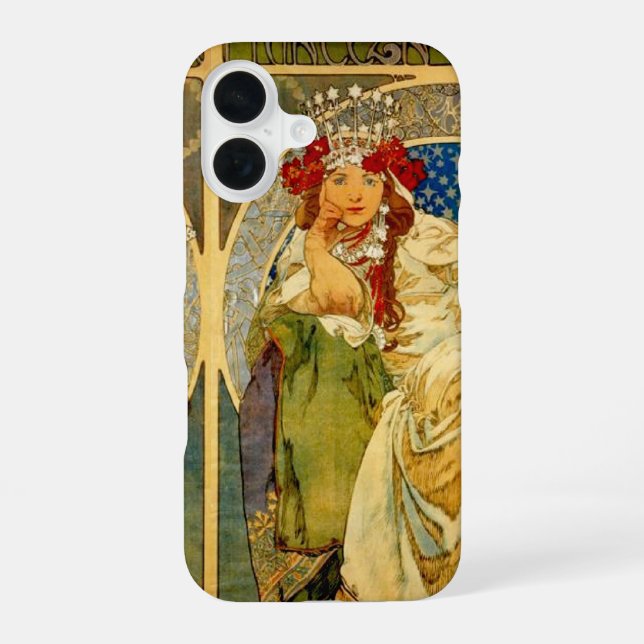 Coque iPhone 16 Princesse Hyacinthe  (Verso)