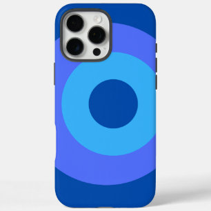 Coque iPhone 16 Pro Max Blue Elegant Apple iPhone 15 Pro Max Coque