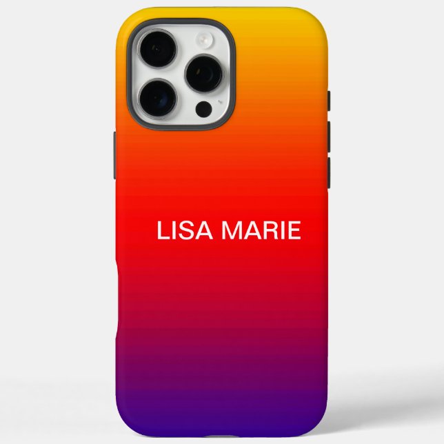 Coque iPhone 16 Pro Max Coucher de soleil sur l'eau 16 Pro Max Coque (Verso)