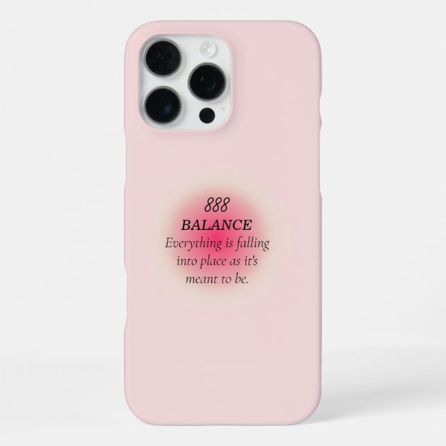 Coque iPhone 16 Pro Max Nombres des Anges – Vibrat (Verso)