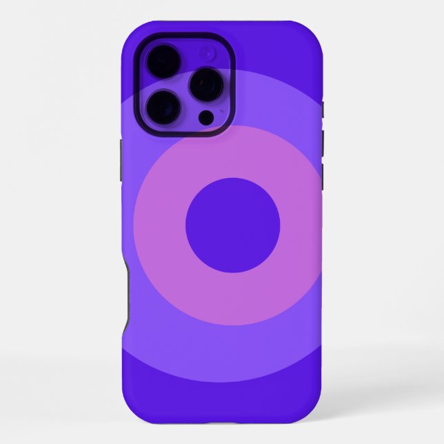 Coque iPhone 16 Pro Max Violet Elegant Apple iPhone 15 Pro Max Coque (Verso)