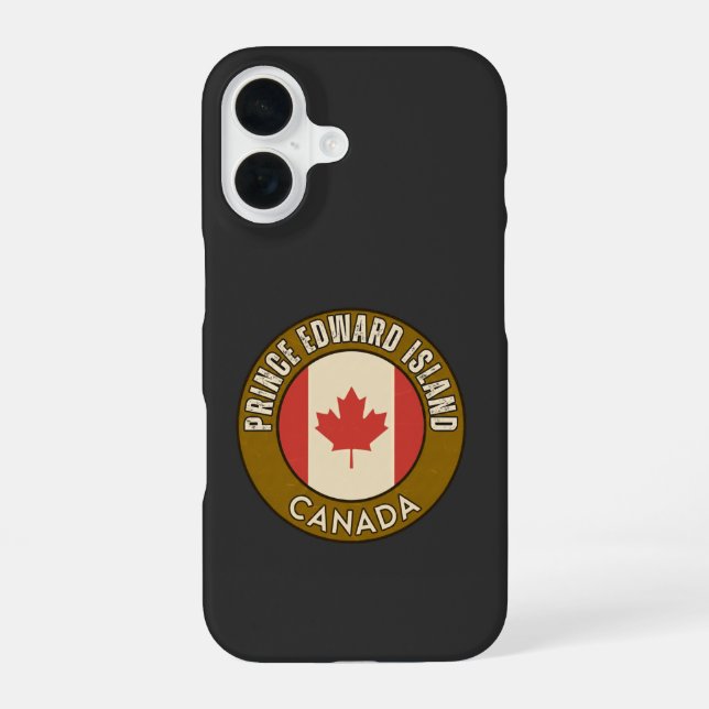 Coque iPhone 16 Province de l'Île-du-Prince-Édouard Canada (Verso)