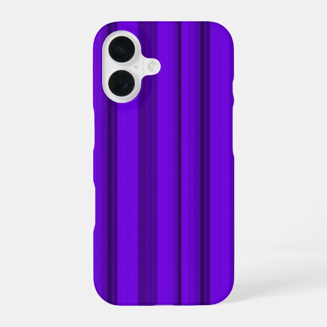 Coque iPhone 16 Purple Curtain (Verso)