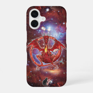 Coque iPhone 16 Pyrope Dragon Cosmique Coque-coque iphone Mate