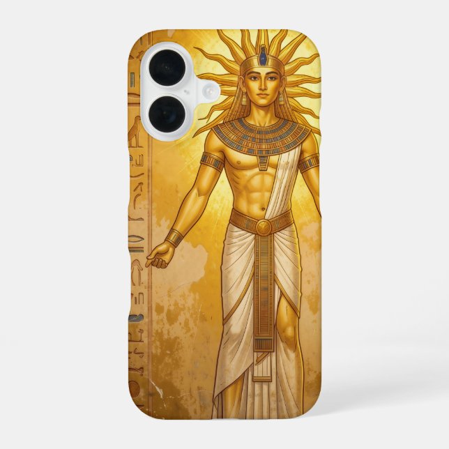 Coque iPhone 16 Ra – Ägyptischer Sonnengott´2 (Verso)