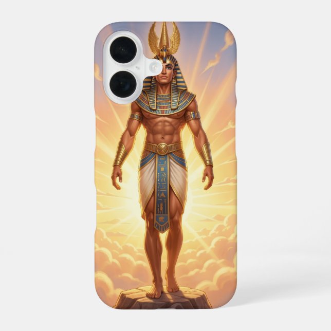 Coque iPhone 16 Ra – Ägyptischer Sonnengott´4 (Verso)