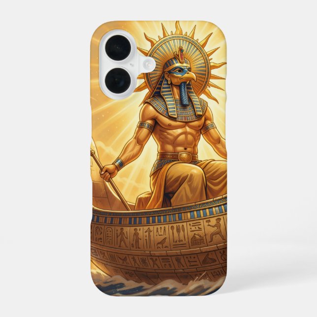 Coque iPhone 16 Ra – Egyptian Sun God´3´ (Verso)