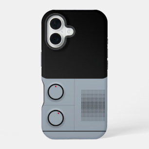 Coque iPhone 16 Radio Minimaliste