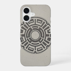 Coque iPhone 16 Regard d'Égout Rétro