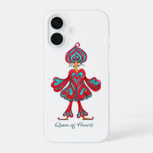 Coque iPhone 16 Reine de Cœur