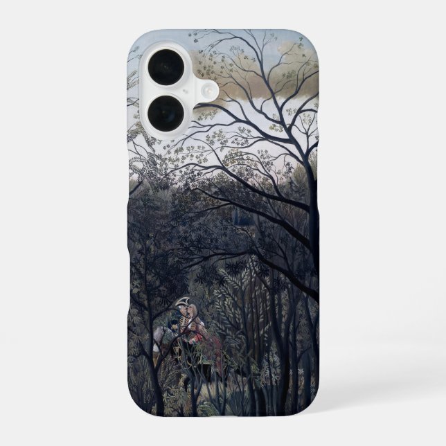 Coque iPhone 16 Rendez-vous dans la forêt 1889 (Verso)