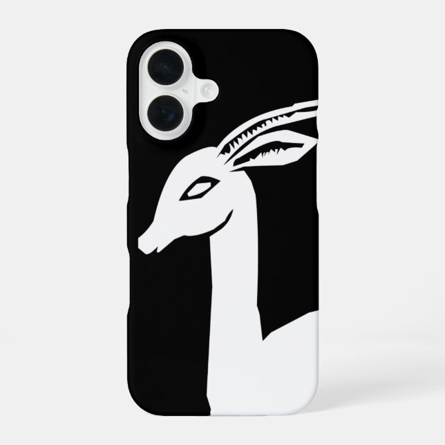 Coque iPhone 16 Renne Vintage (Verso)