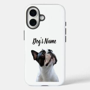 Coque iPhone 16 Renommez votre bouledogue français chien sur votre