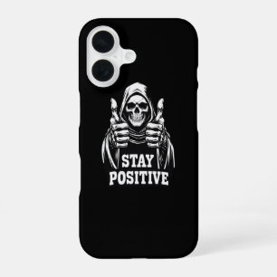 Coque iPhone 16 Restez Positif
