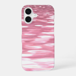 Coque iPhone 16 Résumé #3 : Reflet rose scintillant