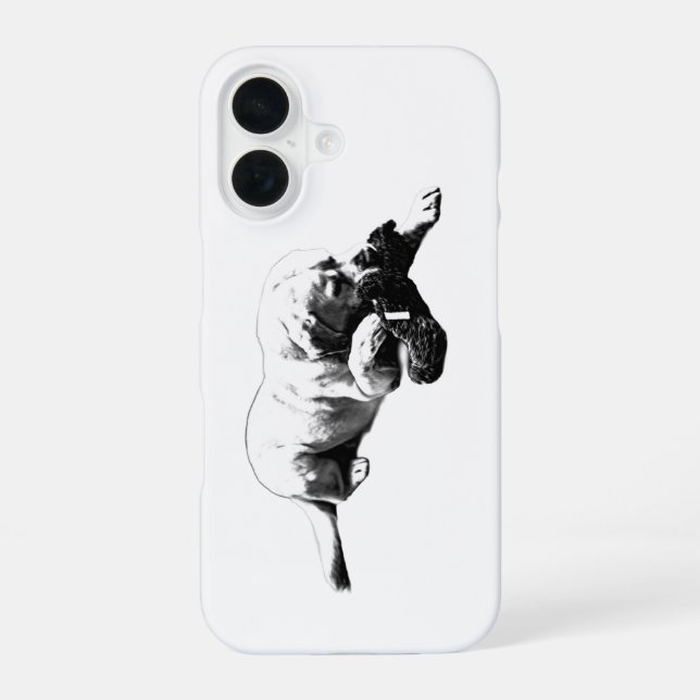 Coque iPhone 16 Retenez Fermement (Verso)