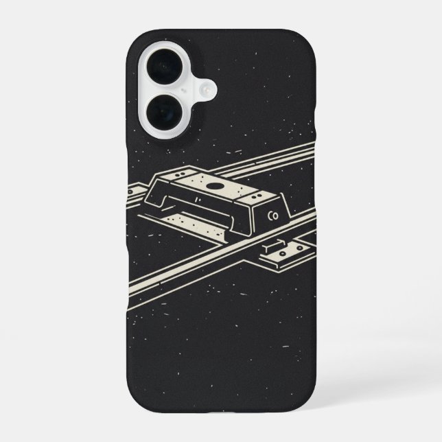 Coque iPhone 16 Retro Street Rail Segment (Verso)
