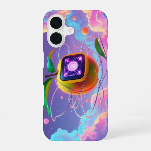 Coque iPhone 16 Rêve de la technologie de la mangue (Verso)
