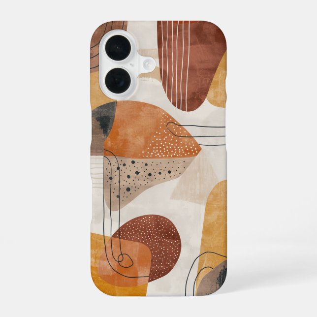 Coque iPhone 16 Rêves Boho (Verso)