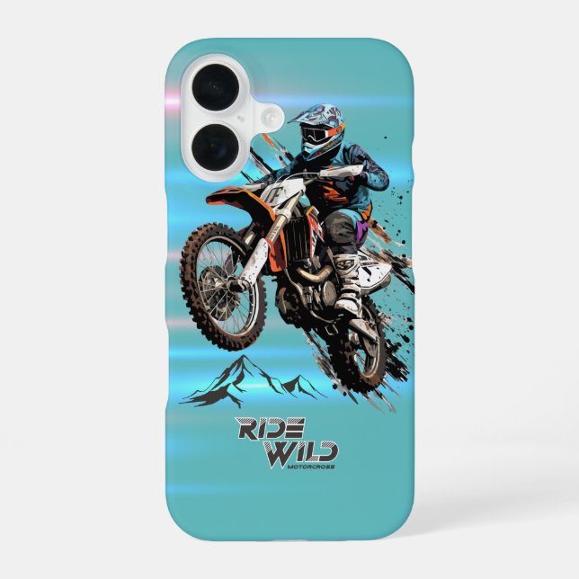 Coque iPhone 16 Ride Wild |  (Verso)