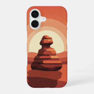 Coque iPhone 16 Roche de grès vintage